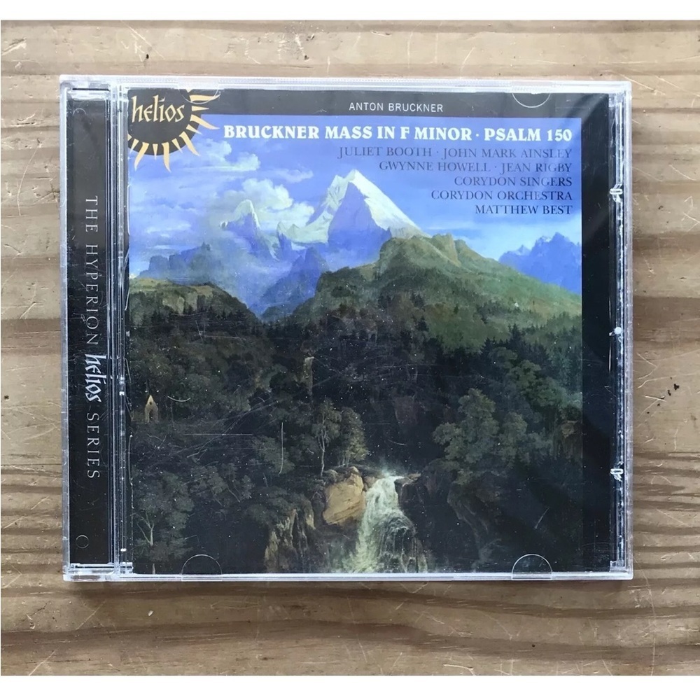 Vintage Bruckner Mass In F Minor Psalm 150 CD Booth Rigby Ainsley Howell